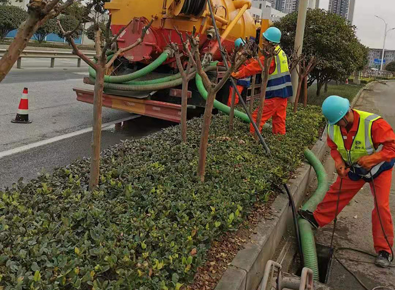 环江市政管道清淤